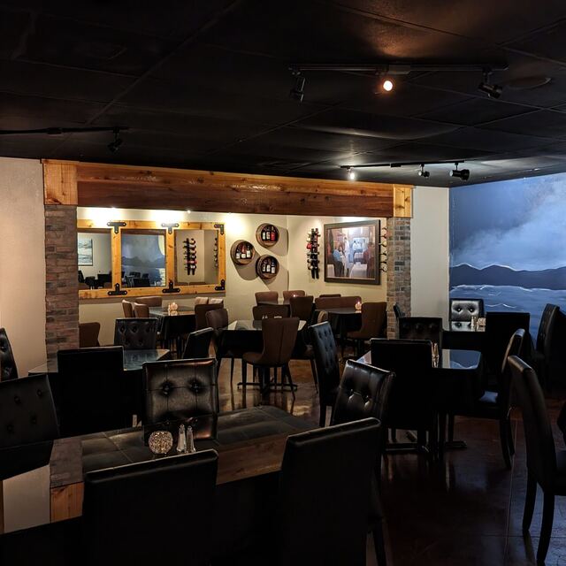 Wide shot of the new back room at Luna Bella