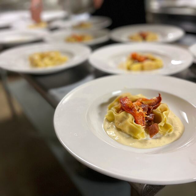 Special event plating.